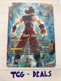 Ultra Instinct Son Goku Limits Surpassed BT9-100 UC FOIL Dragon Ball Super Card - Image 2