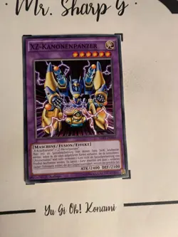 XZ-KANONENPANZER - 1. AUFLAGE SDKS-DE044 DEUTSCH Yu-Gi-Oh! CARD GAME TCG KONAMI - Image 3