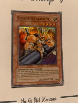 STRAßENSYNCHRON - 5DS2-DE006 DEUTSCH YU-Gi-Oh! CARD SUPER RARE HOLO KONAMI TCG - Image 3
