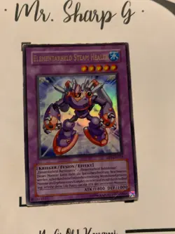 ELEMENTARHELD STEAM HEALER - DP1-DE013 DEUTSCH Yu-Gi-Oh! CARD ULTRA RARE HOLO - Image 3