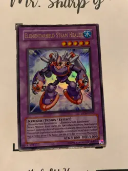 ELEMENTARHELD STEAM HEALER - DP1-DE013 DEUTSCH Yu-Gi-Oh! CARD ULTRA RARE HOLO - Image 4