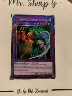 ELEMENTAR-HELD FLAMMENFLUGELMANN - 1.AUFLAGE RA03-DE152 DEUTSCH Yu-Gi-Oh! CARD** - Image 2