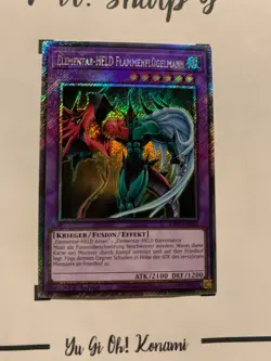 ELEMENTAR-HELD FLAMMENFLUGELMANN - 1.AUFLAGE RA03-DE152 DEUTSCH Yu-Gi-Oh! CARD** - Image 3