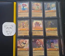 Disney Lorcana: THE FIRST CHAPTER Complete Set Non-Foil - All 204 Cards + Binder - Image 2