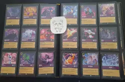 Disney Lorcana: THE FIRST CHAPTER Complete Set Non-Foil - All 204 Cards + Binder - Image 4