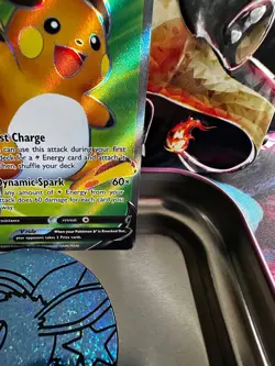 Pokemon TCG Raichu V 158/172 Brilliant Stars Holo Ultra Rare Card - Image 4