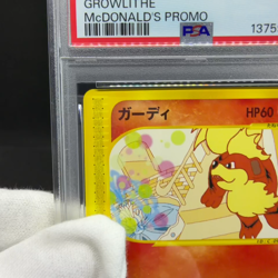 PSA7 Growlithe 030/P Promo McDonald's promotion 2002 Japanese Pokemon Card #008D - Image 2