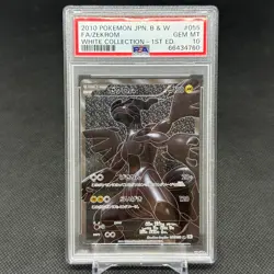 PSA 10 Zekrom 055/053 SR BW1 Black & White 2010 Japanese Pokemon Card #8C15 - Image 1