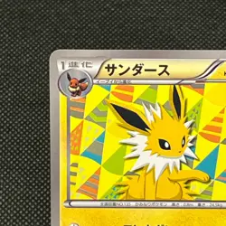 Jolteon 186/BW-P Eevee Collection File 2012 Promo Japanese Pokemon Card #1F51 - Image 3