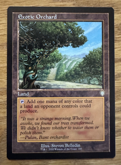 MTG The Brothers' War Commander, Exotic Orchard - Image 1