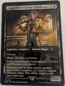 Forge, Neverwinter Charlatan Secret Lair Drop Regular Magic the Gathering D&D - Image 1