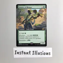 Fanatic of Rhonas NM - (Extended Art) Modern Horizons 3 Mtg Tcg - Image 1