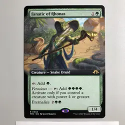 Fanatic of Rhonas NM - (Extended Art) Modern Horizons 3 Mtg Tcg - Image 2