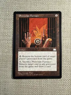 MTG Phyrexian Furnace Weatherlight Uncommon LP - Image 1