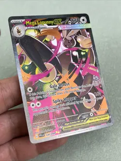 Mega Lopunny ex 128/094 Pokemon Special Illustration Rare Phantasmal Flames SIR - Image 4