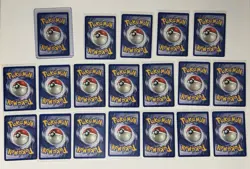 Pokemon 1st Edition Fossil 19 Card Lot LP - Image 2