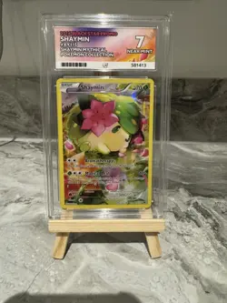 2016 Pokemon XY Black Star Promo Shaymin #XY115 FA Mythical P M Coll. ACE 7 - Image 3