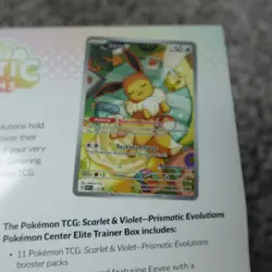 Prismatic Evolutions Pokemon Center Elite Trainer Box - PC ETB Sealed - Image 5