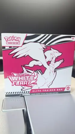 NEW SEALED Pokemon TCG WHITE FLARE ETB Elite Trainer Box - Image 1