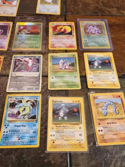 pokemon cards lot vintage 17 Cards - Image 5