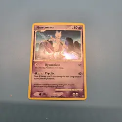 Pokemon TCG Mewtwo 11/146 Holo Rare Diamond & Pearl Legends Awakened PLAYED - Image 1