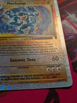 Machamp Legendary Collection 15/110 Reverse Holo - Pokemon TCG - LP - Image 3