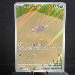 Paldean Wooper Illustration Rare Holo - 221/193 - Paldea Evolved Pokemon 2023 - Image 1
