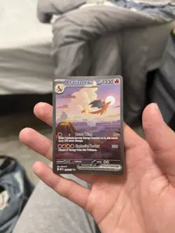 Pokemon TCG Charizard EX 199/165 Scarlet & Violet Special Illustration Rare SIR - Image 3