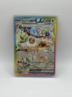 Pokemon Eevee Ex 167/131 Prismatic Evolutions SIR Special Illustration Rare - Image 1