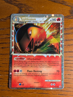 Typhlosion HGSS09 Black Star Promo - Pokemon - LP - Image 1
