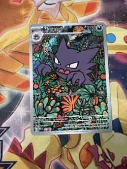 Pokemon TCG - Haunter 027 Illustration Rare Holo Mega Evolution Promo | NM - Image 1