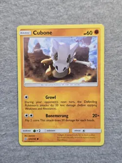 Cubone 105/236 Pokemon SM - Unified Minds Common - Image 1