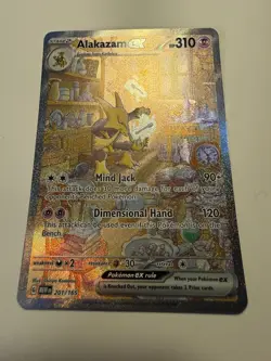 Alakazam ex 201/165 Scarlet & Violet 151 Holo Pokemon Tcg - Image 1