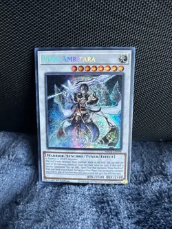 Yu-Gi-Oh Visas Amritara MP24-EN098 Secret Rare Card - Image 1
