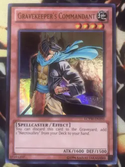 Yugioh: Gravekeeper's Commandant - LCYW-EN191 - Ultra Rare - Unlimited - NM - Image 1
