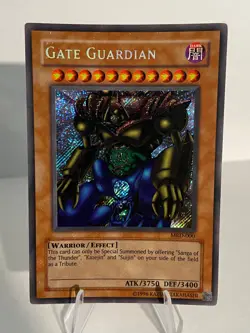 YUGIOH GATE GAURDIAN MRD-000 SECRET HP/DAMAGE - HOLO BLEED ! - Image 1