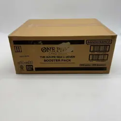 One Piece OP14-EB04 The Azure Sea's Seven English 12 Booster Box Case Sealed - Image 3