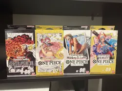 One Piece TCG English Starter Decks Bundle Set Lot Of First 13! 1-13 All Sealed - Image 3