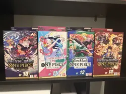 One Piece TCG English Starter Decks Bundle Set Lot Of First 13! 1-13 All Sealed - Image 4