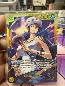 One Piece English EB03-062 Trafalgar Law SEC Heroines Edition NM - Image 1