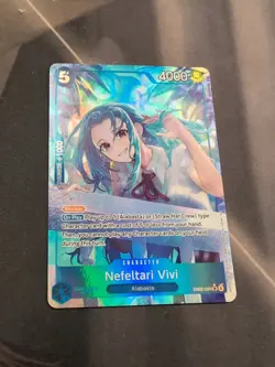 2026 One Piece NEFELTARI VIVI alt alternative art EB03-024 English Live In Hand! - Image 1