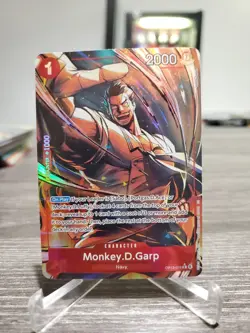 Monkey.D.Garp (Alt Art) OP13-016 R Carrying on His Will - ONE PIECE ENGLISH - Image 1
