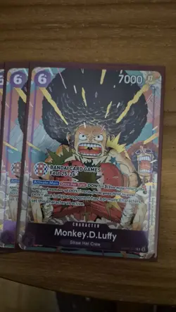 Monkey D Luffy OP07-073 BANDAI Card Games Fest 25-26 Promo One Piece Cards - Image 1