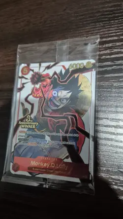 3rd Anniversary One Piece 3 Brothers Winner Set Promo Card English - Image 1