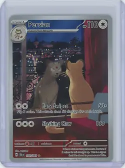 Pokemon TCG Shrouded Fable Persian Illustration Rare Holo Card 78/64 - Image 1