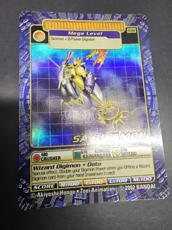 Digimon 2002 Street Deck 4 Foil Sakuyamon Card St-169 Digi-battle Holo - Image 1