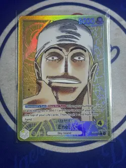 Enel OP05-098 Alt Art Leader One Piece Card Game English - Image 1