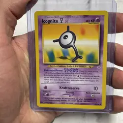Unown [Y] 40/64 Neo Revelation - Uncommon Pokemon Card - DEUSTCH Vintage NM Vtg - Image 1