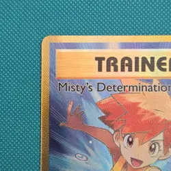 Misty's Determination 108/108 Pokemon Evolutions Holo Full Art Card - Image 2
