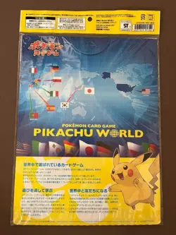 Pokemon card pikachu world collection Blue Japanese - Image 2